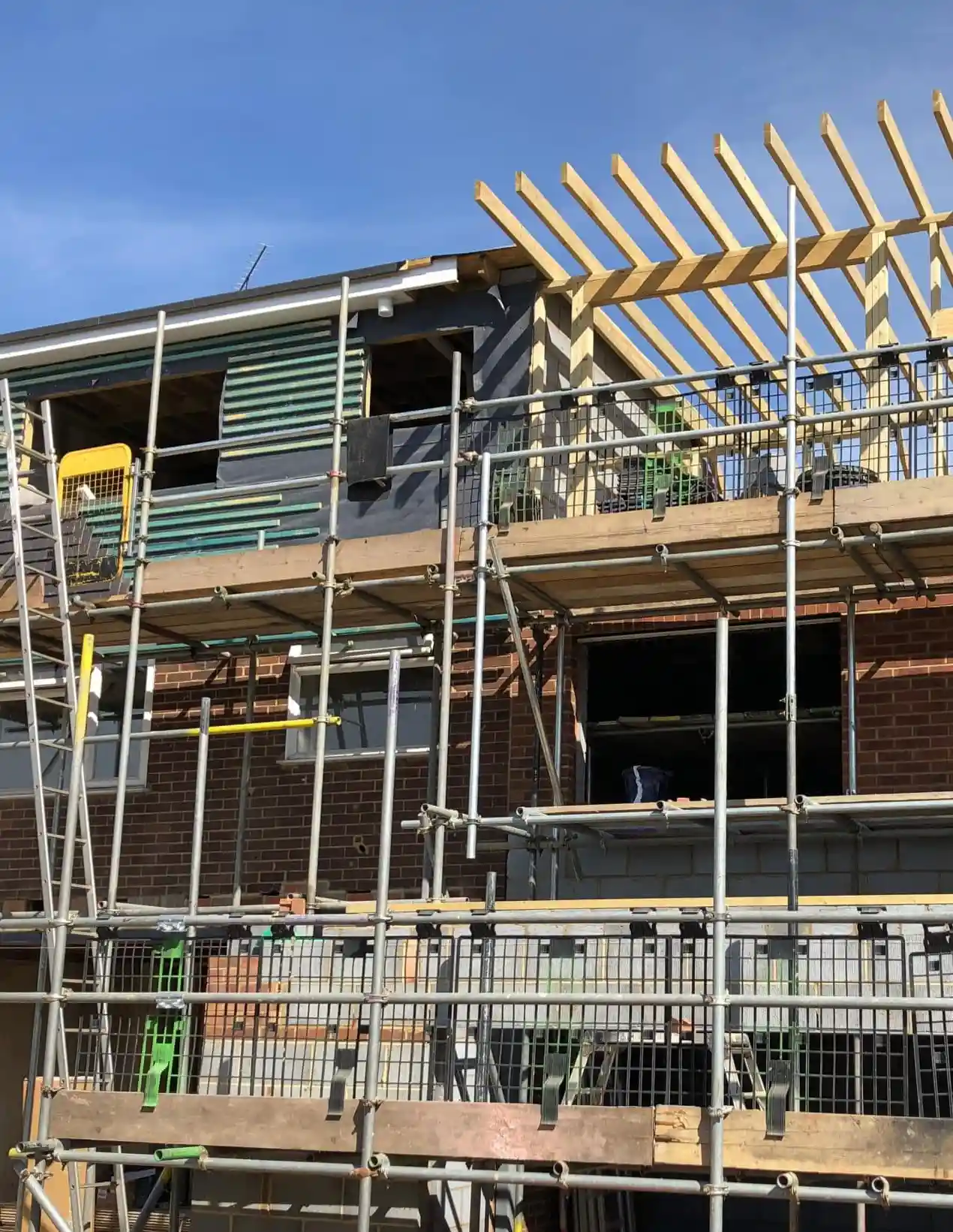 construction site under dispute